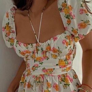 For Love and Lemons Emma Mini Dress ❤️🍋